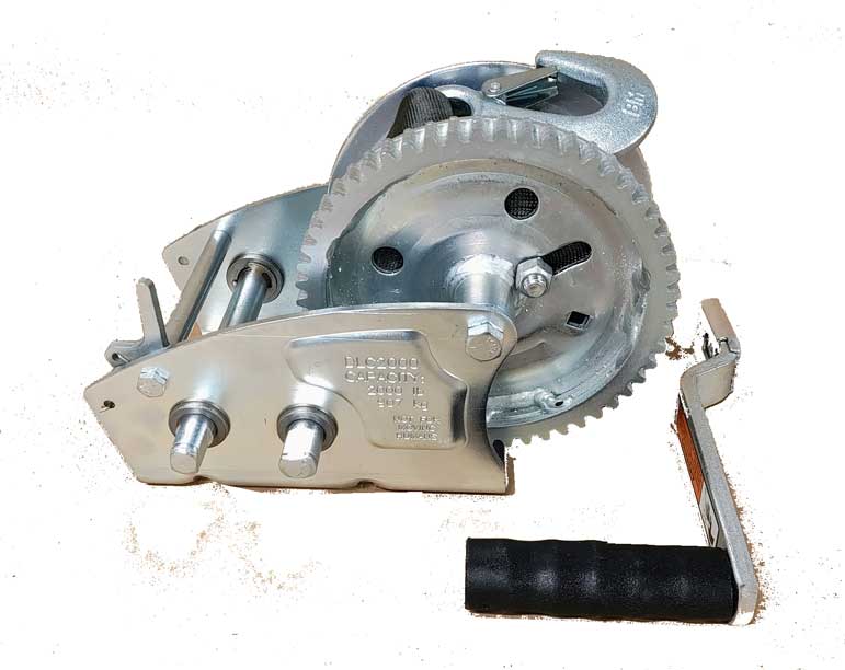WINCH 2000LB 2-SPEED W/STRAP PM1355