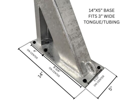 PO2180 HD WINCH POST