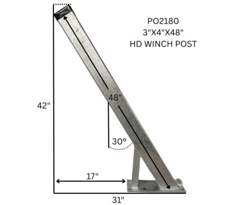 WINCH POST PO2180
