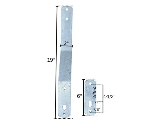 PT2145 BOLT PLT.-SKIFF GUIDE BRKT