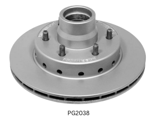 10” INTEGRAL BRAKE ROTOR PG2038